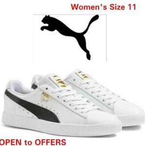 PUMAS Clyde Core| Wmns size 11| $9